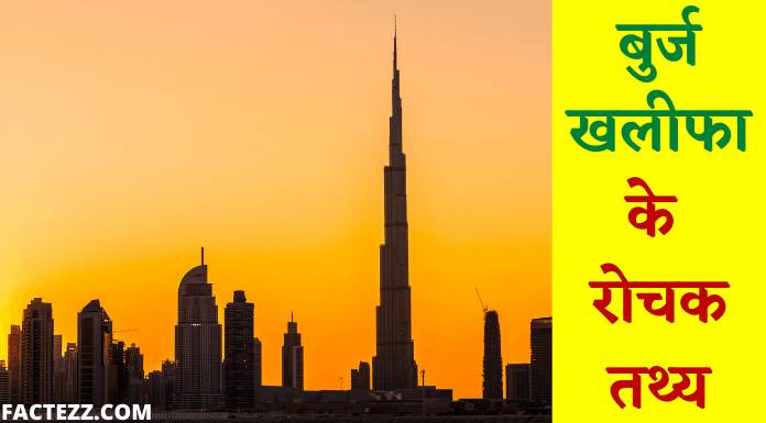 About Burj Khalifa in Hindi | बुर्ज खलीफा के दिलचस्प रोचक तथ्य